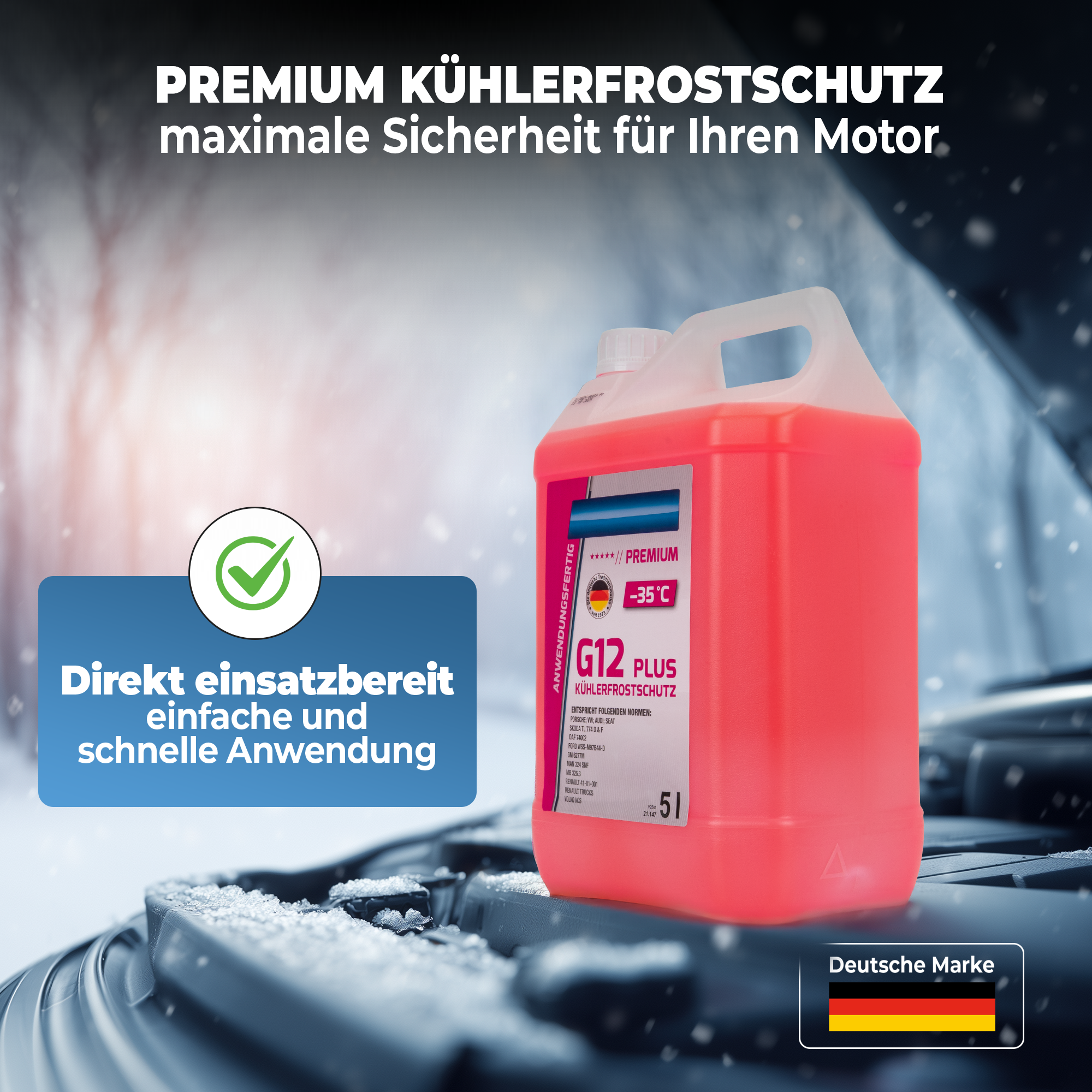 3x5L AROSO G12 PLUS Antivries – Premium bescherming tot -35 °C