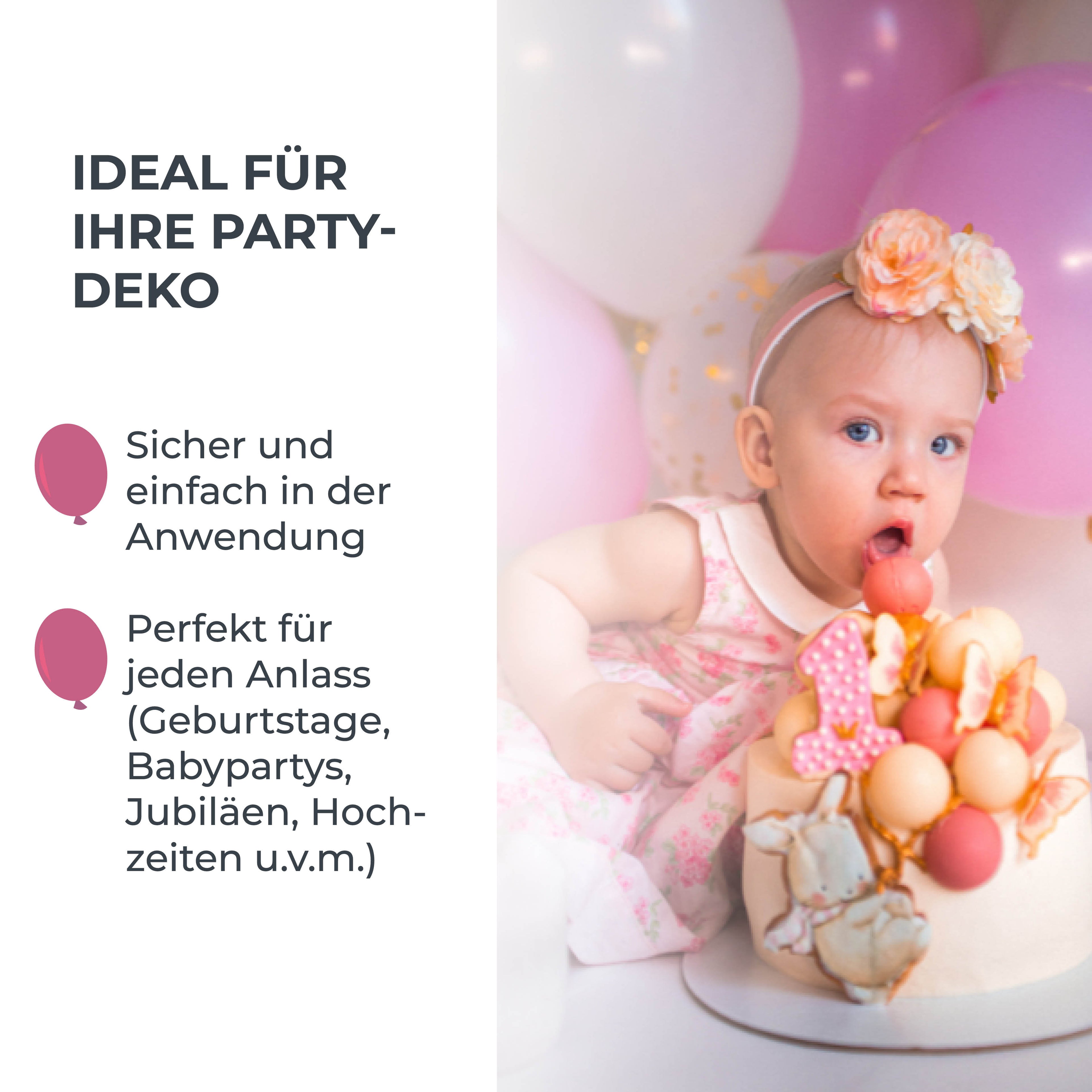 Magnum Helium Gas – Für bis zu 90 Ballons – Helium Balloon Gas für bis zu 90 Luftballons