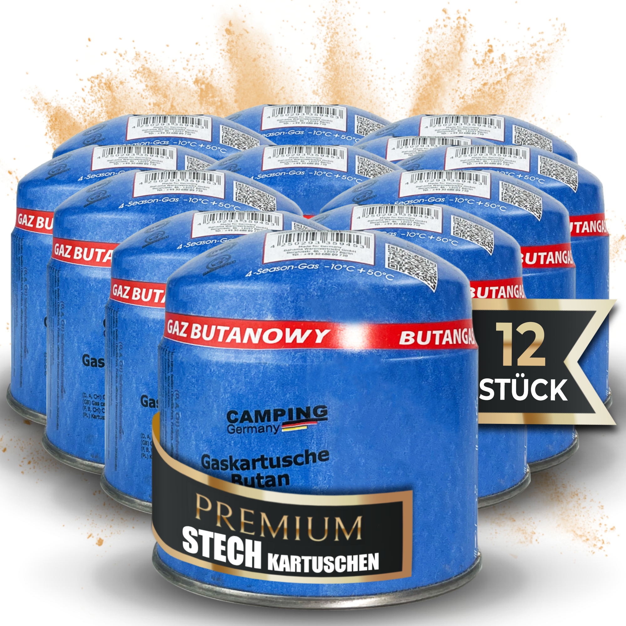 190g gaspatroon - doorboorgaspatroon