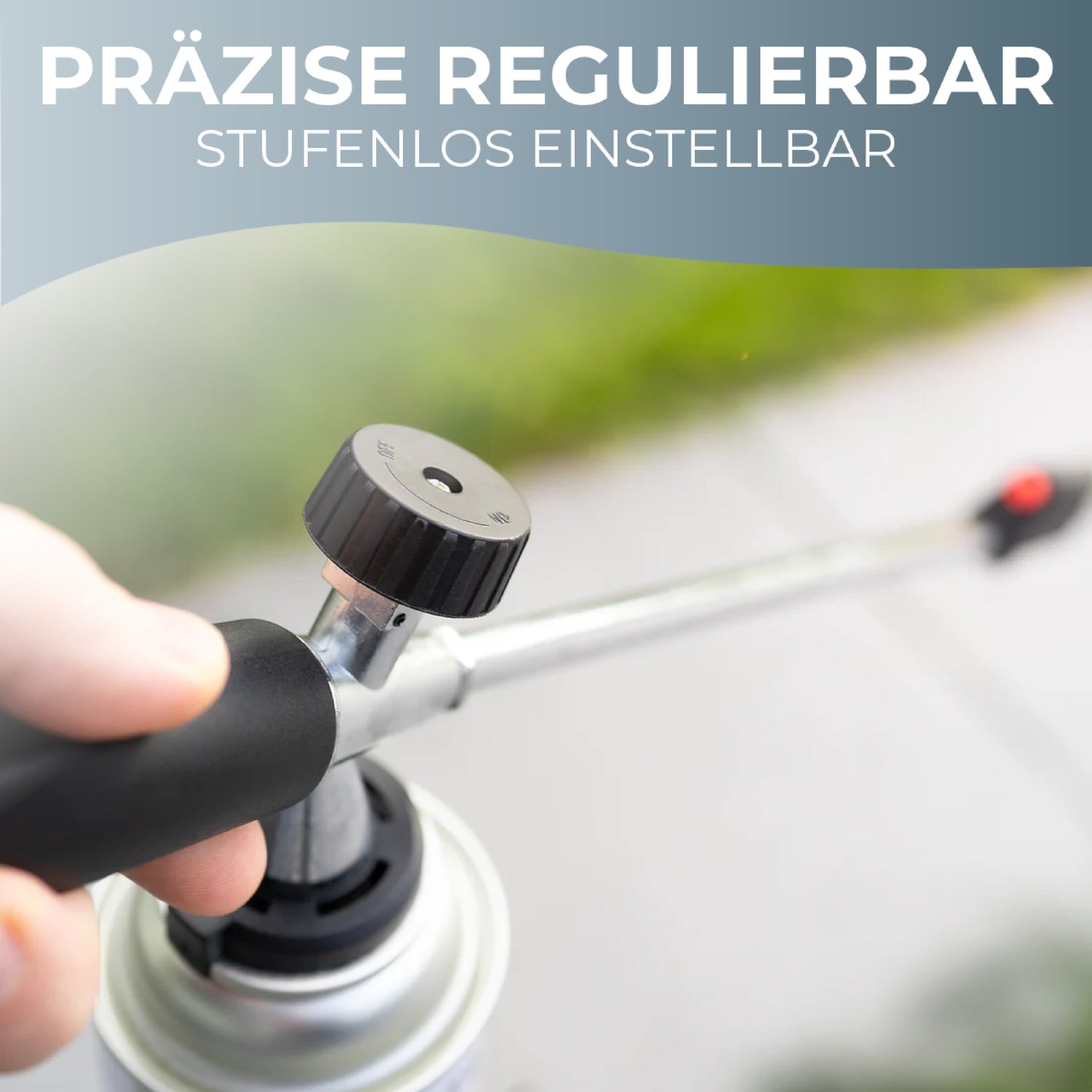 MAGNUM® onkruidbrander incl. gaspatronen – krachtige en chemicaliënvrije onkruidbestrijding