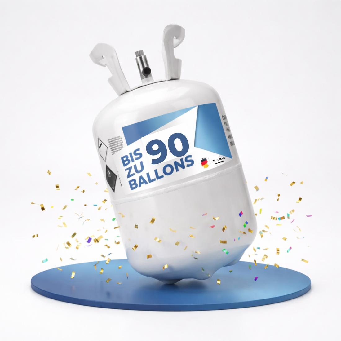 Magnum Heliumgas – Voor maximaal 90 ballonnen – Heliumballongas voor maximaal 90 ballonnen