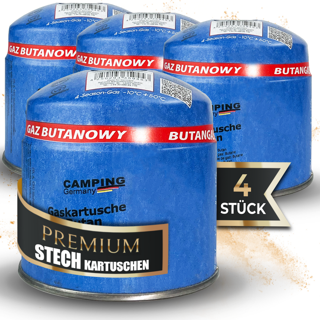 190g gaspatroon - doorboorgaspatroon 